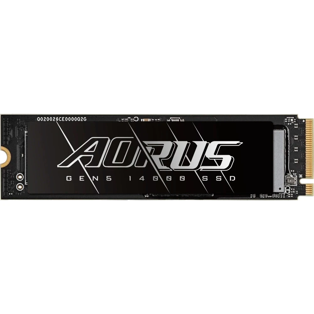 Жесткий диск Gigabyte SSD 4Tb Gigabyte Aorus Gen5 14000 (AG514K4TB) SSD (твердотельные), 4 ТБ, M.2, PCIe