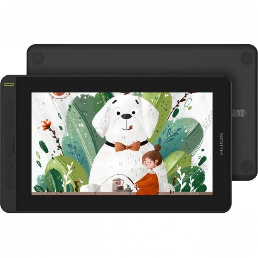 Графический планшет Huion Kamvas 12 GS1161 5080, 8192, 256.32 x 144.18 мм, Цветной дисплей