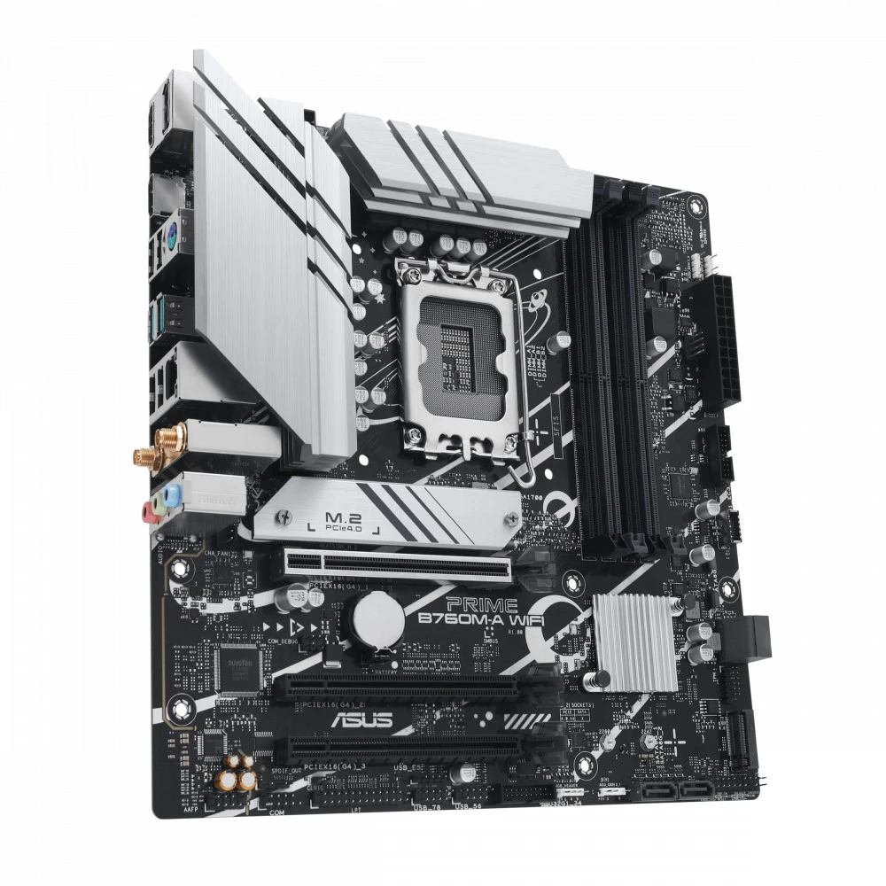 Материнская плата Asus PRIME B760M-A WIFI Micro-ATX, LGA 1700
