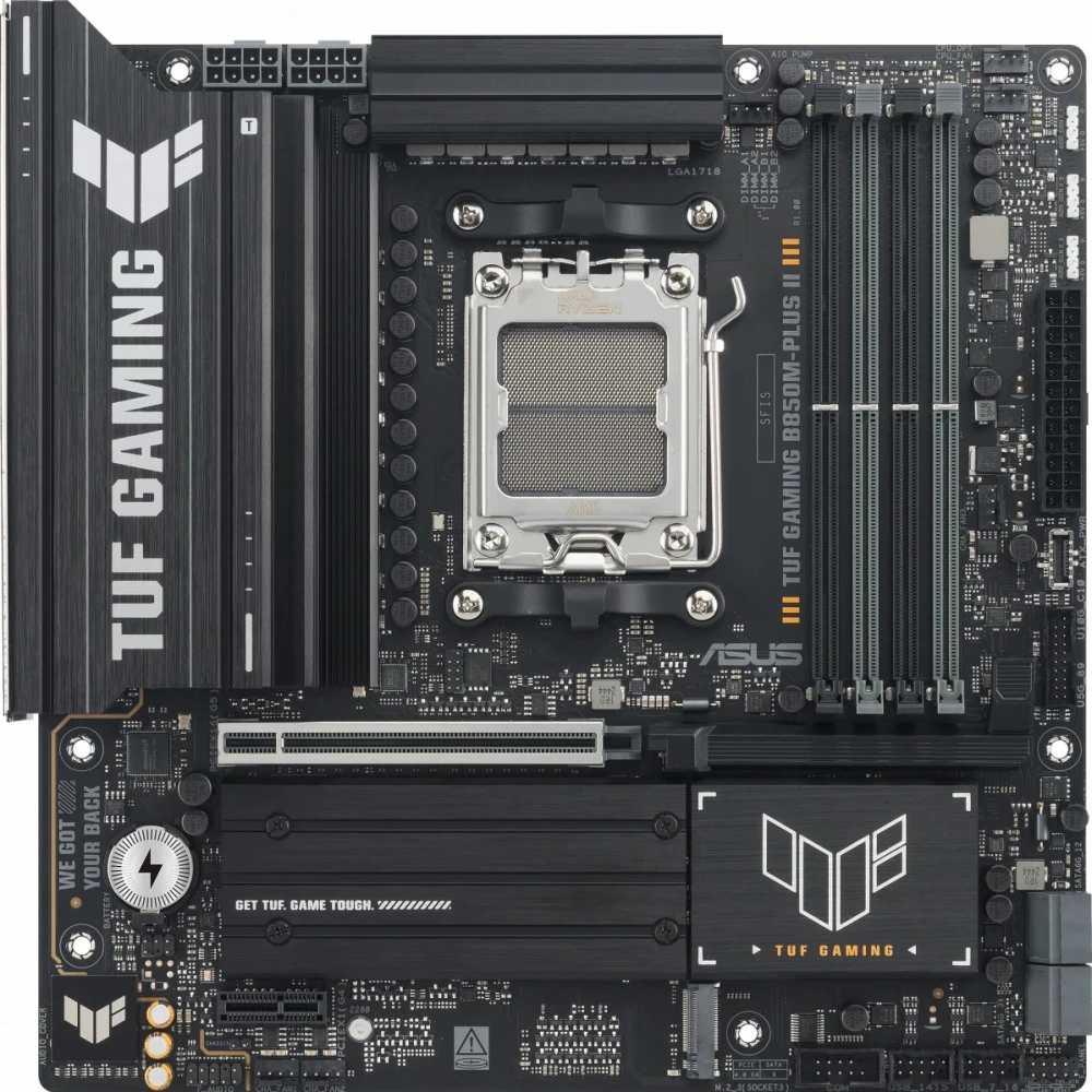 Материнская плата Asus TUF GAMING B850M-PLUS II Mini-ATX, AMD AM5