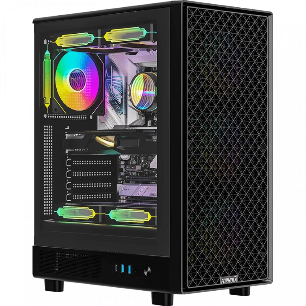Корпус Formula Mana Dynamic Black Mid-Tower
