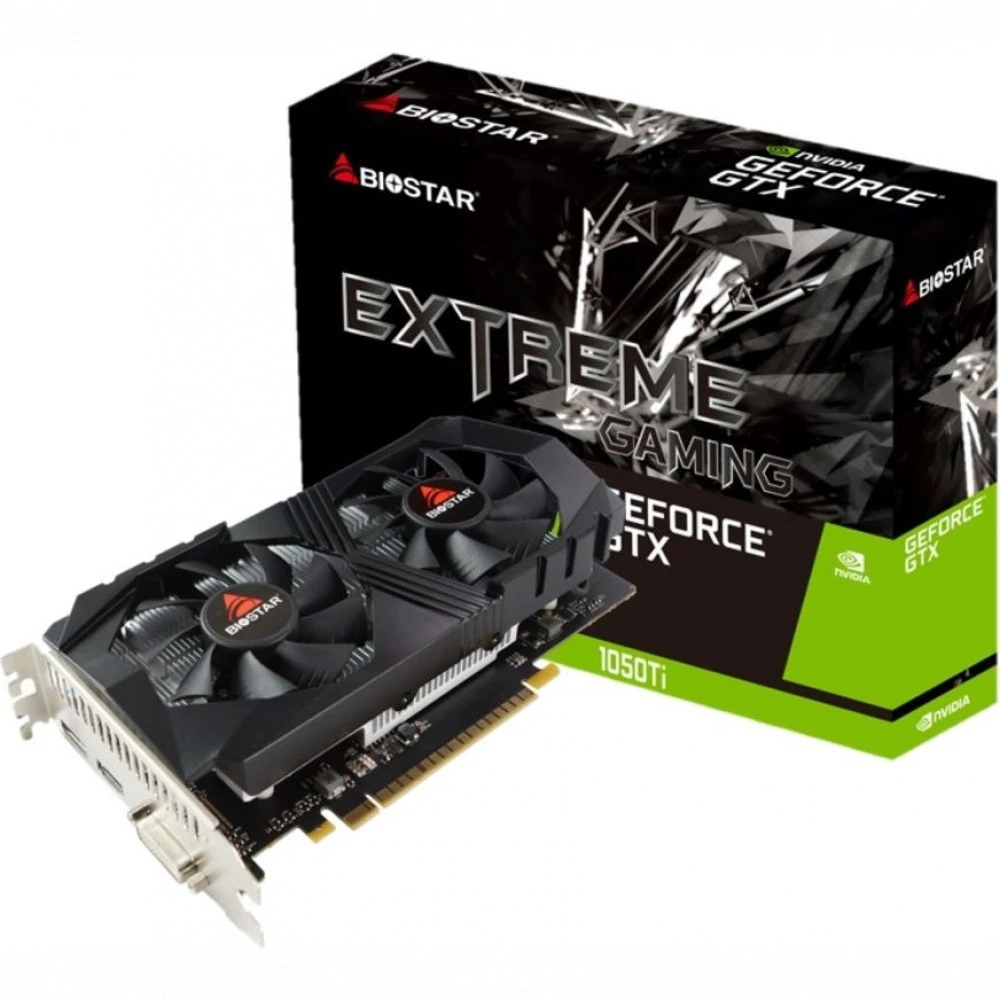 Видеокарта BIOSTAR GeForce GTX 1050 Ti VN1055TF41 4 ГБ