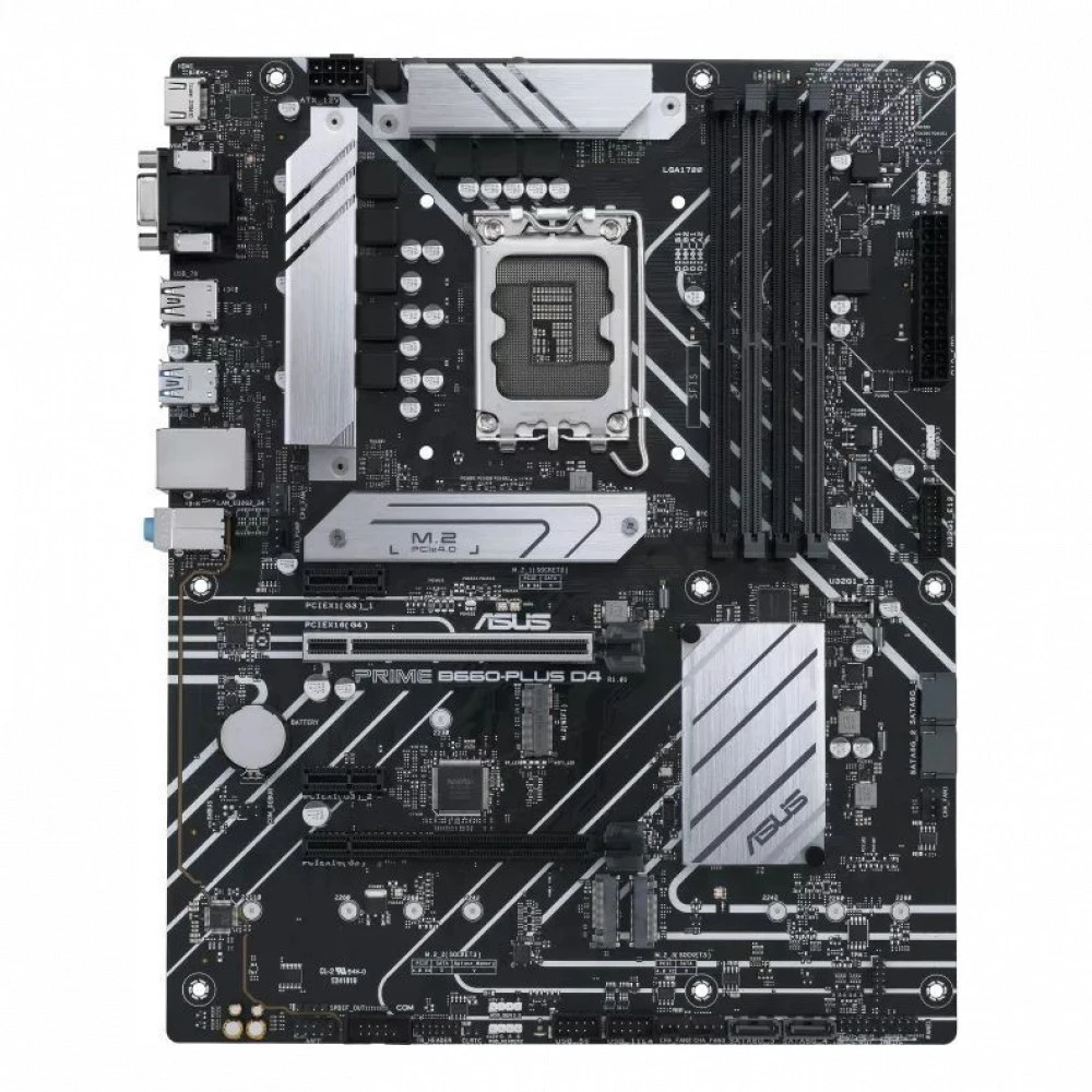 Материнская плата Asus PRIME B660-PLUS D4 90MB18X0-M1EAY0 ATX, LGA 1700