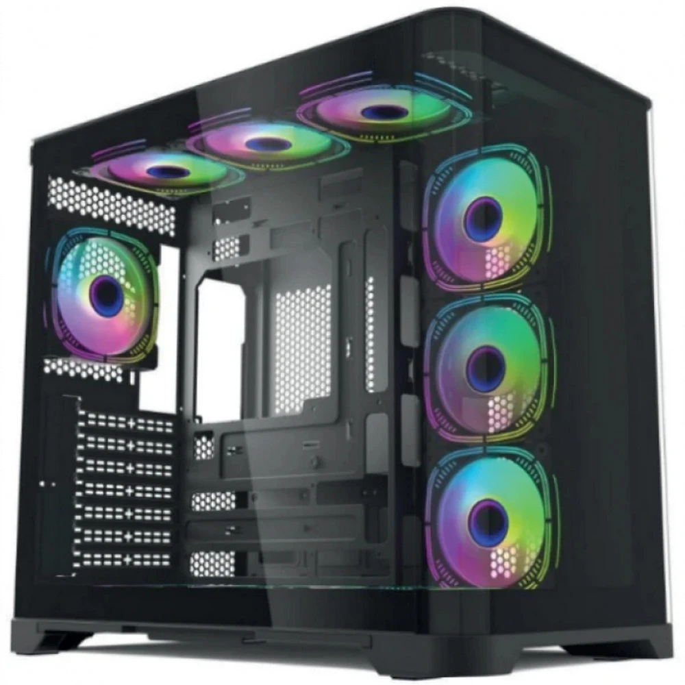 Корпус Foxline Forza FZ-G42B Black Mid-Tower