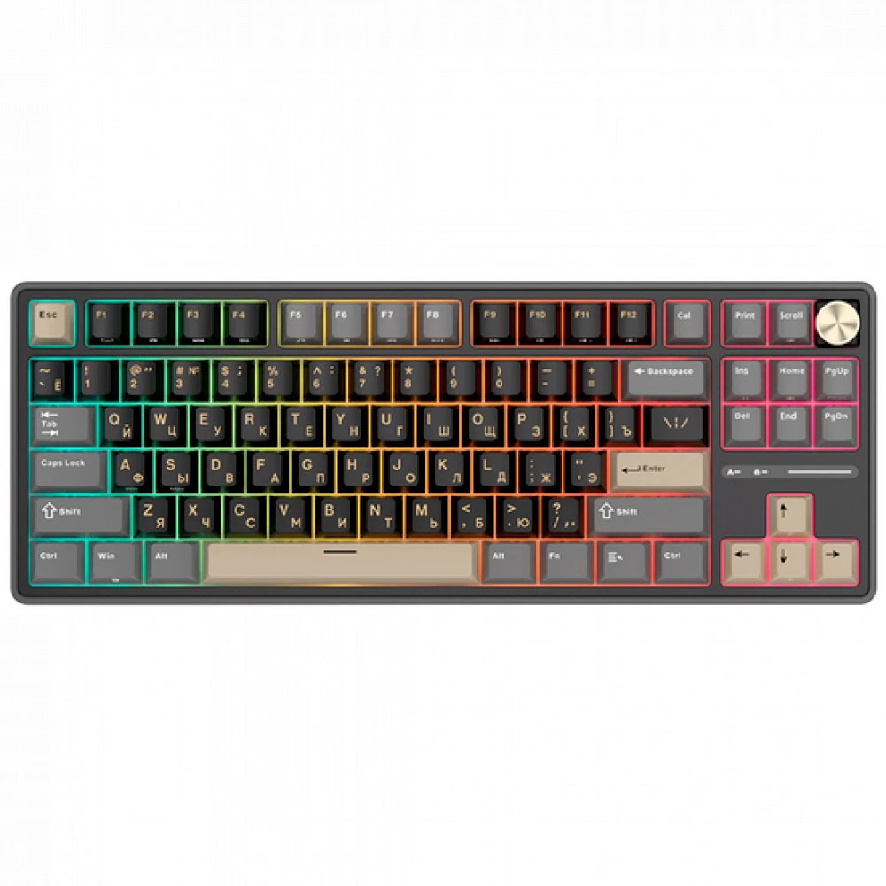 Клавиатура Royal Kludge R87 Pro Phantom (Brown Switch) 6977576550724 Проводная, USB