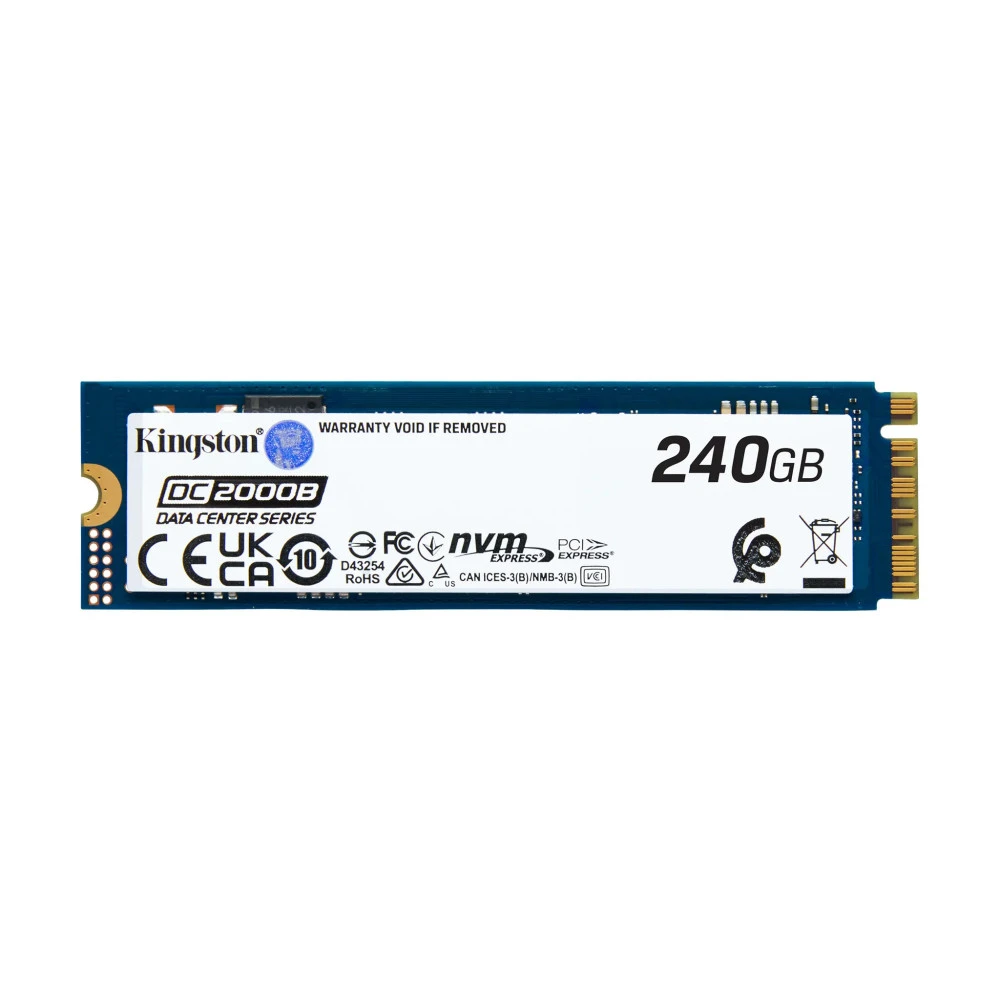 Жесткий диск Kingston DC2000B SEDC2000BYM8/240GB SSD (твердотельные), 240 ГБ, M.2, PCIe