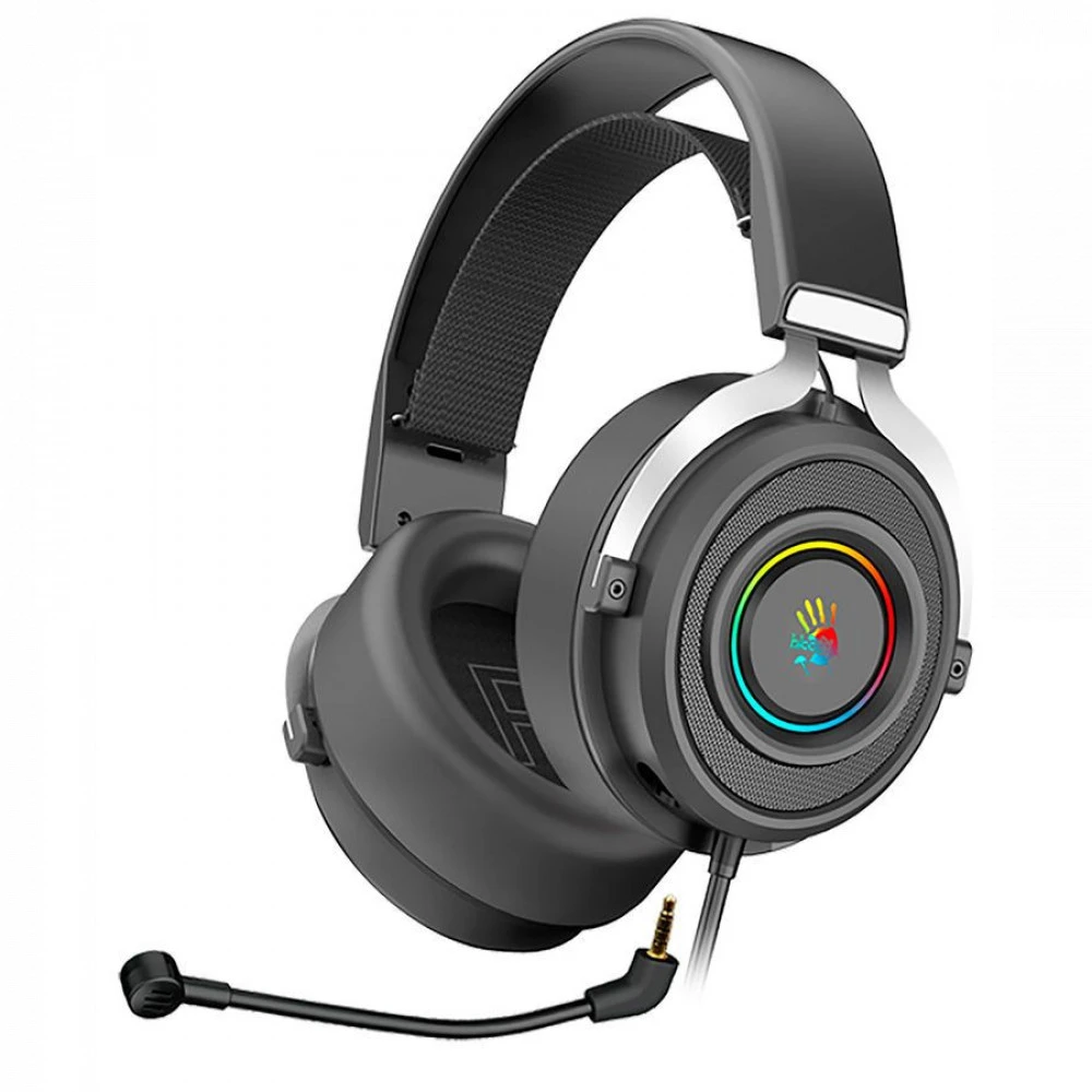 Наушники A4Tech G535 G535 (BLACK+SILVER) USB