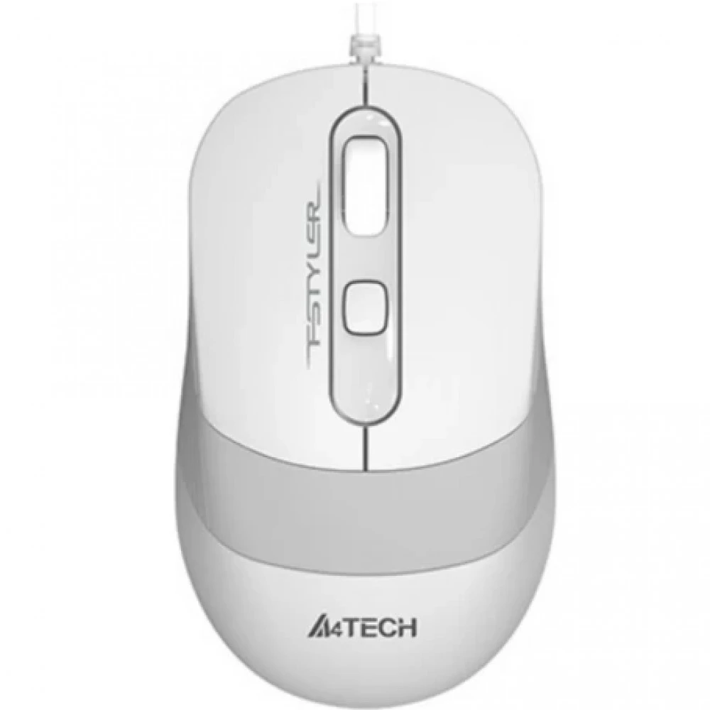 Мышь A4Tech FM10S USB WHITE Бюджетные, Проводная