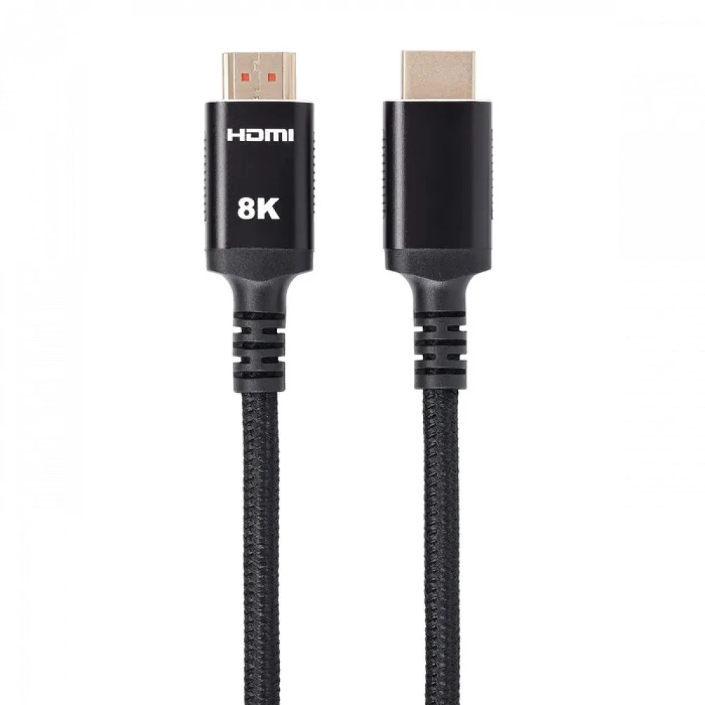 Кабель интерфейсный VCOM Кабель HDMI 19M/M ver. 2.1 8KX60Hz iOpen 1m Black ACG859B-1.0 HDMI - HDMI