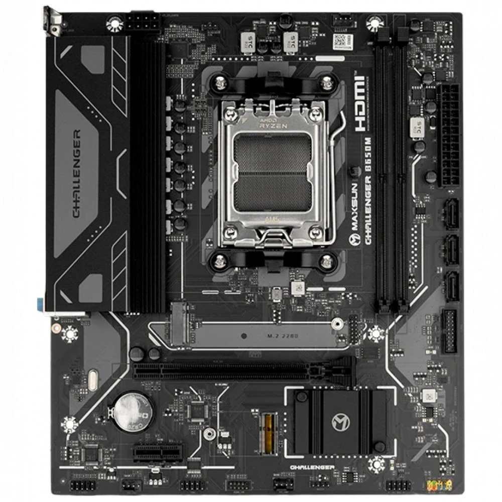 Материнская плата Maxsun Challenger B650M V2 6940709661659 Micro-ATX, AMD AM5
