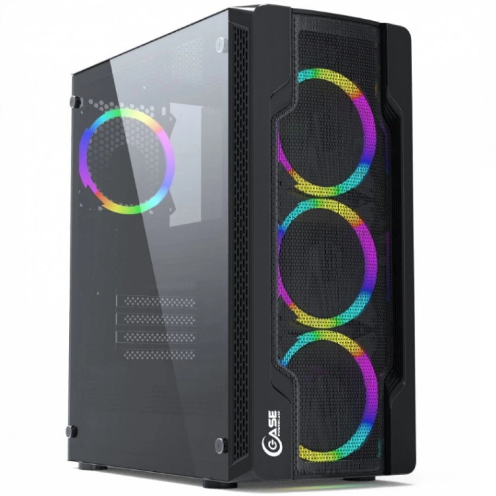 Корпус Powercase Mistral X4 Mesh LED CMIXB-L4 Mid-Tower
