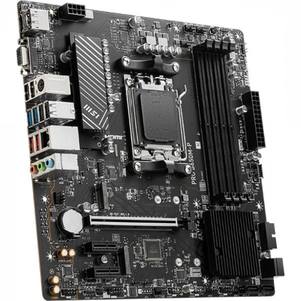 Материнская плата MSI PRO B650M-P Micro-ATX, AMD AM5