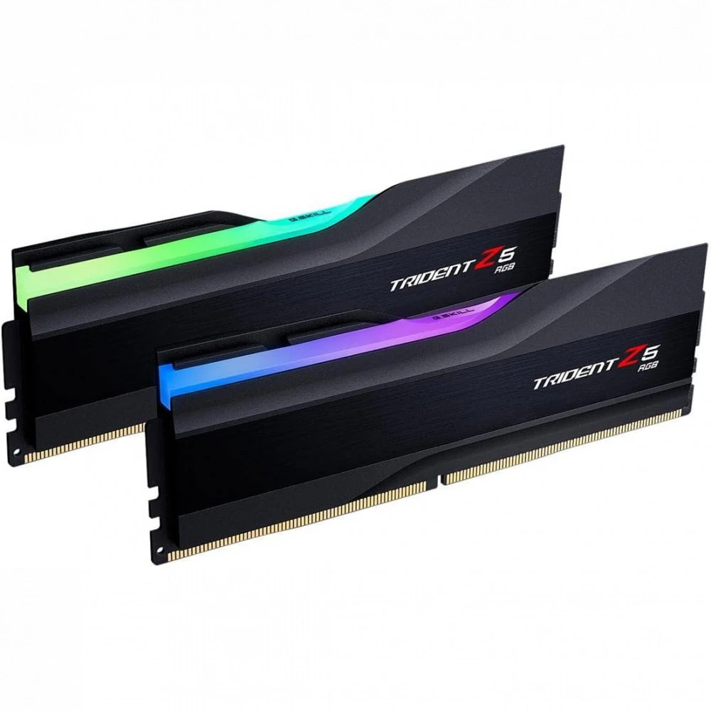 ОЗУ G.Skill Trident Z5 RGB F5-6400J3239G32GX2-TZ5RK DIMM, DDR5, 64 Гб (2 х 32 Гб), 6400 МГц