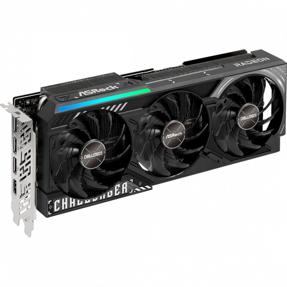 Видеокарта ASRock AMD Radeon RX 9070 XT Challenger RX9070XT CL 16G 16 ГБ