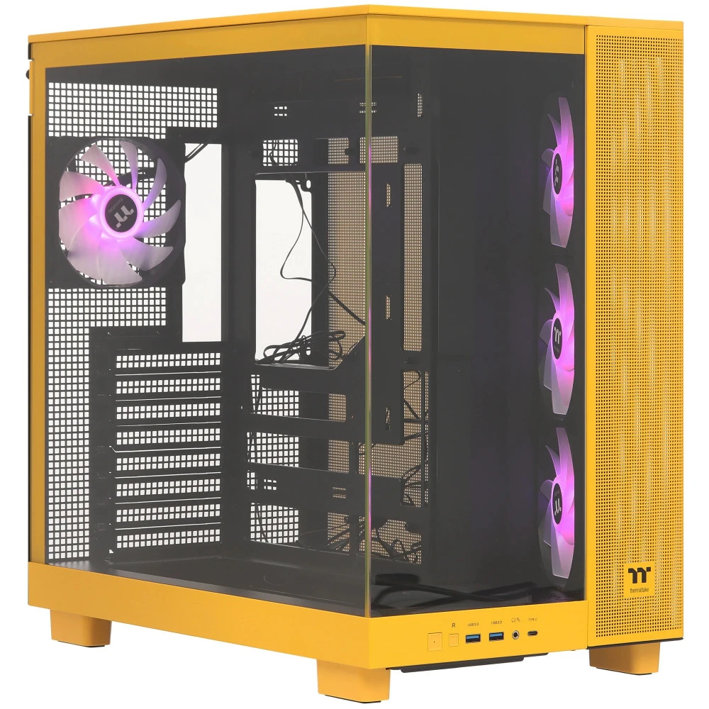 Корпус Thermaltake View 380 XL TG ARGB Bumblebee CA-11E-00M4WN-00 Mid-Tower