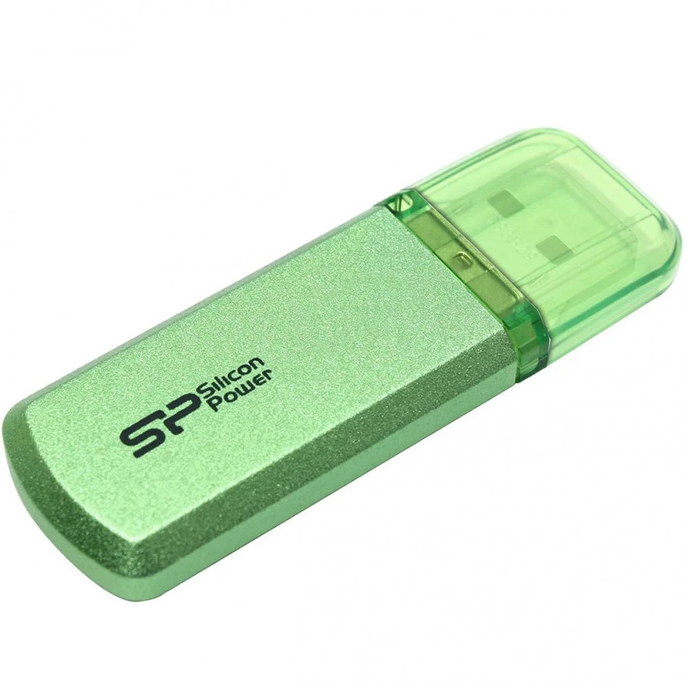USB флешка (Flash) Silicon Power Helios 101 green SP064GBUF2101V1N 64 ГБ