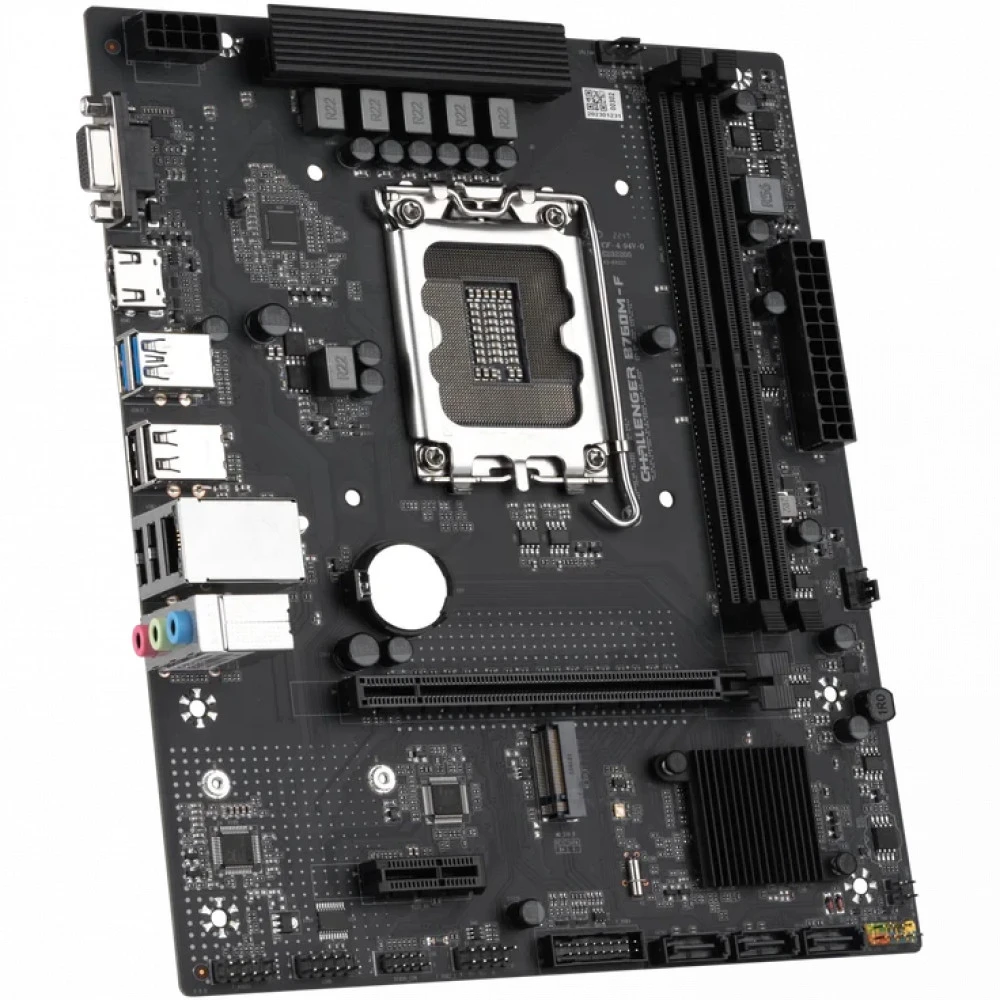 Материнская плата Maxsun Challenger B760M-F MS-Challenger B760M-F Micro-ATX, LGA 1700