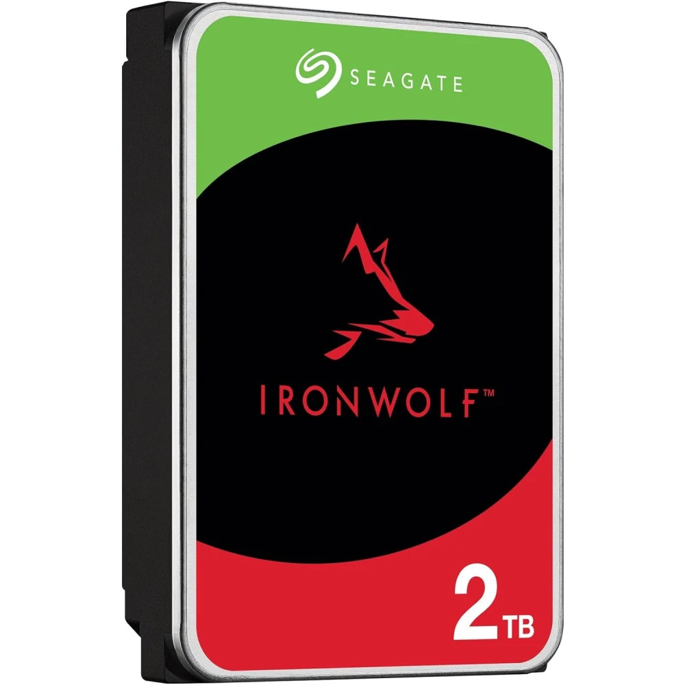 Жесткий диск Seagate IronWolf ST2000VN003 HDD (классические), 2 ТБ, 3.5 дюйма, SATA
