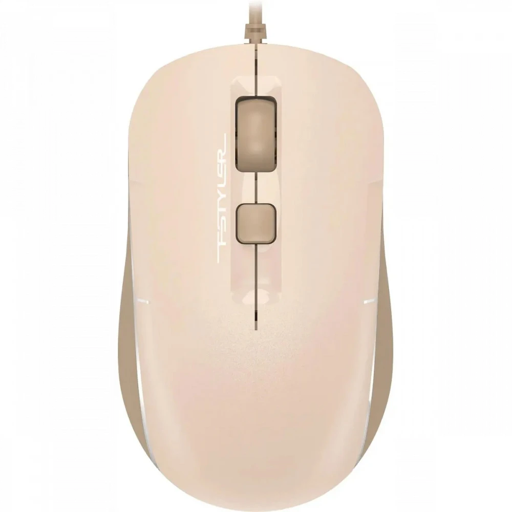 Мышь A4Tech Fstyler FM26 FM26 USB (CAFE LATTE) Бюджетные, Проводная