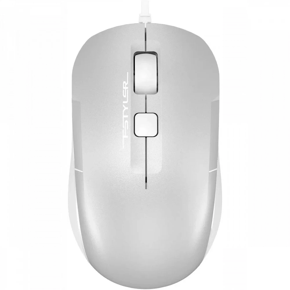 Мышь A4Tech Fstyler FM26S FM26S USB (ICY WHITE) Бюджетные, Проводная
