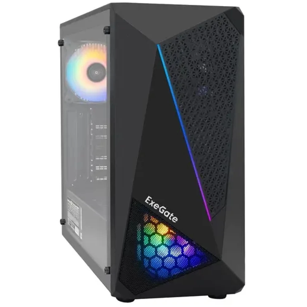 Корпус ExeGate EVO-8225-EVO800 Черный EX296073RUS Mid-Tower