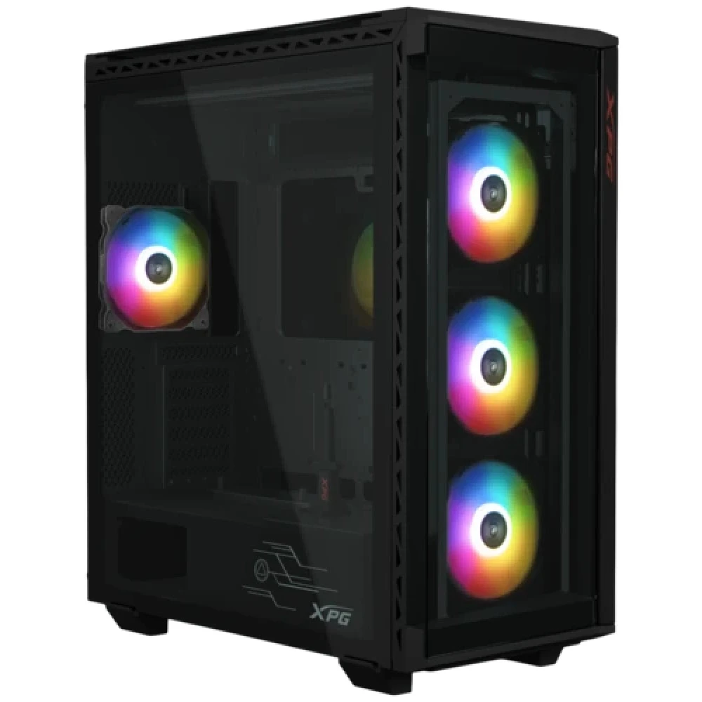 Корпус XPG BATTLECRUISER II Черный BATTLECRUISERIIST-BKCWW Mid-Tower