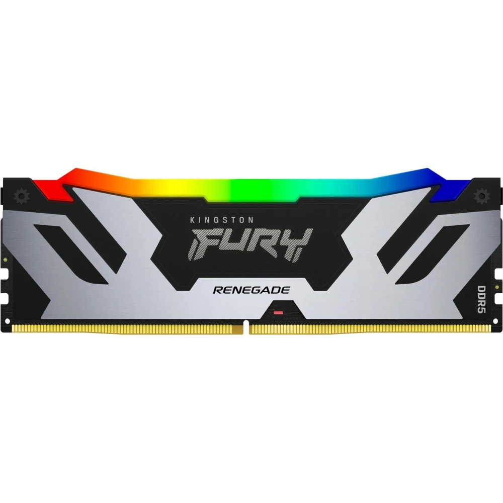 ОЗУ Kingston Fury Renegade Silver RGB KF560C32RSA-48 DIMM, DDR5, 48 Гб, 6000 МГц
