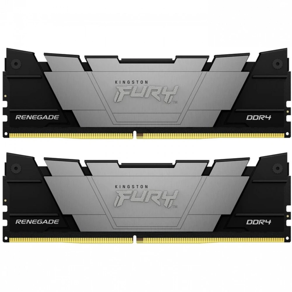 ОЗУ Kingston FURY Renegade Black KF442C19RB2K2/16 DIMM, DDR4, 16 Гб (2 х 8 Гб), 4266 МГц