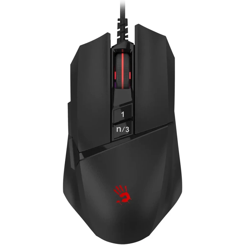 Мышь A4Tech Bloody W65 Max Mini Черный W65 MAX MINI STONE BLACK Игровые, Проводная