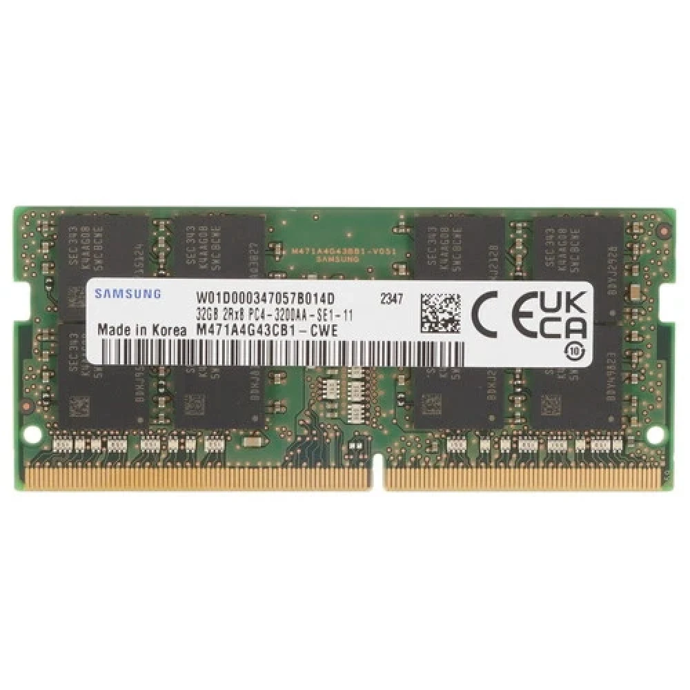 ОЗУ Samsung M471A4G43CB1-CWE SO-DIMM, DDR4, 32 Гб, 3200 МГц
