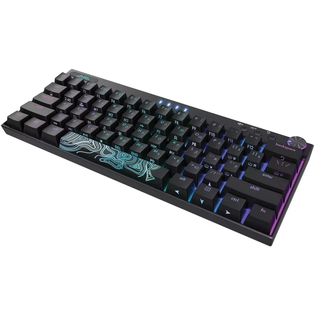 Клавиатура GMNG GG-KB500XW Черный 1910516 Беспроводная, Bluetooth