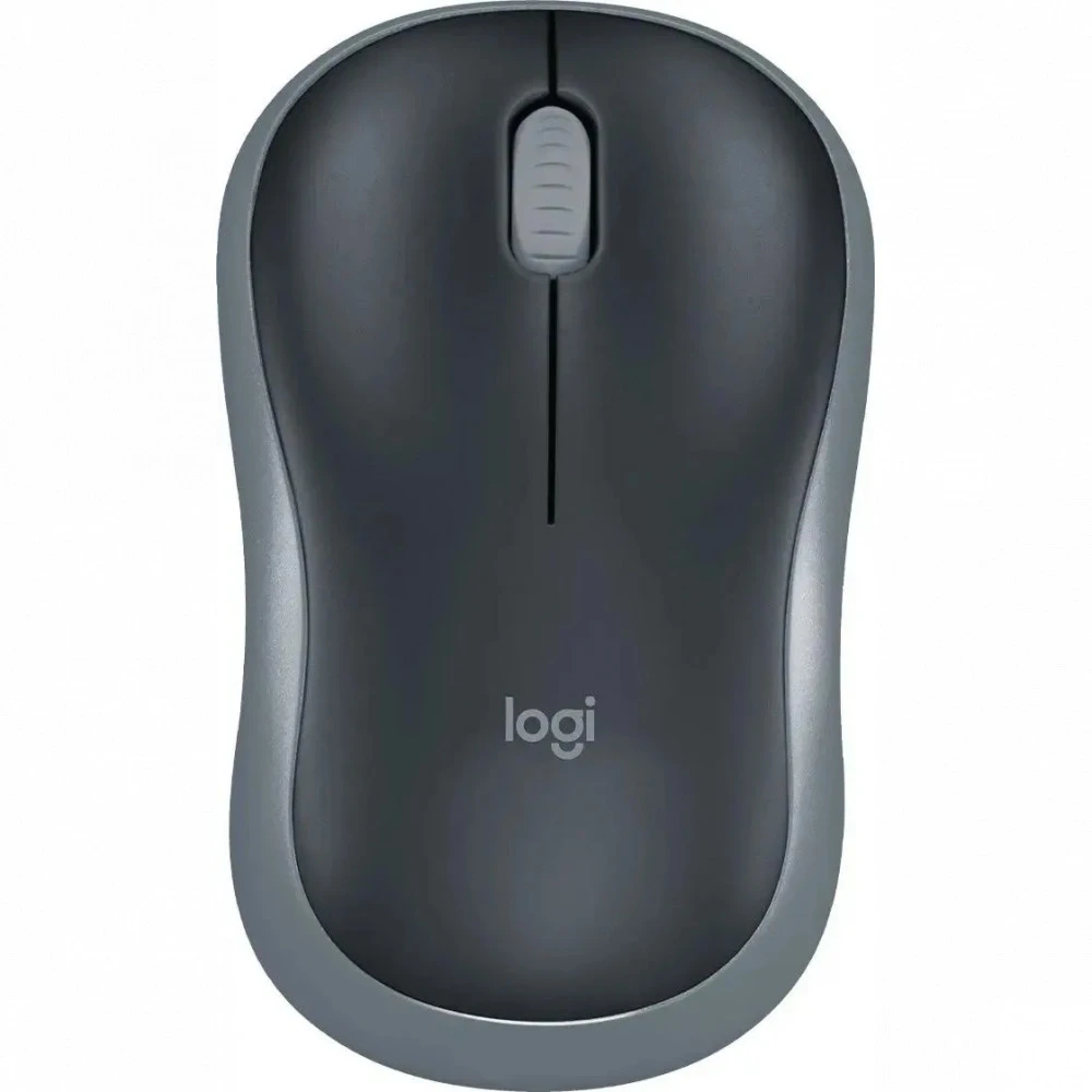 Мышь Logitech M185 Черный/Серый 910-006540 Бюджетные, Беспроводная