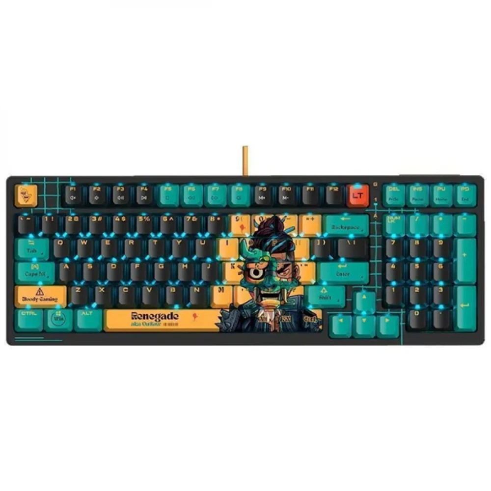 Клавиатура A4Tech AT98 Renegade Black Midnight Проводная, USB