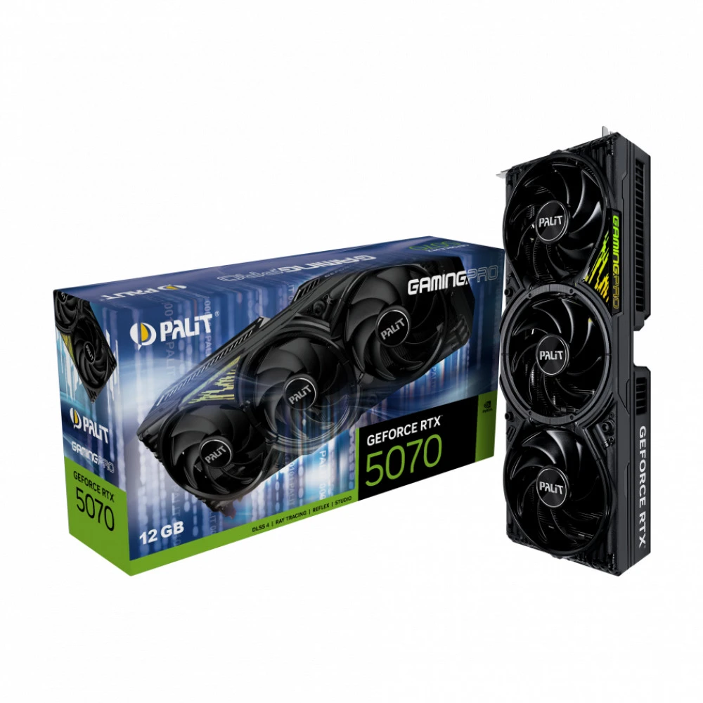 Видеокарта Palit RTX5070 GAMINGPRO 12GB NE75070019K9-GB2050A 12 ГБ