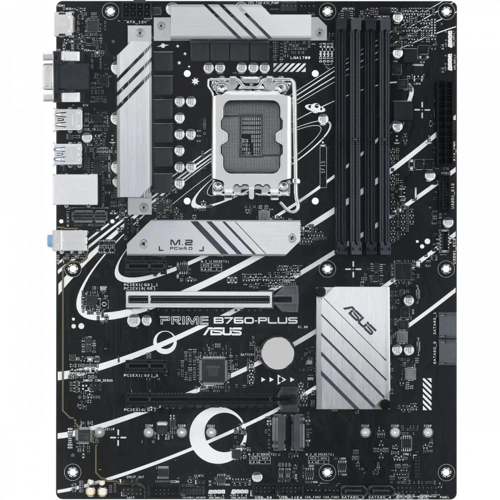 Материнская плата Asus PRIME B760-PLUS DDR5 ATX, LGA 1700
