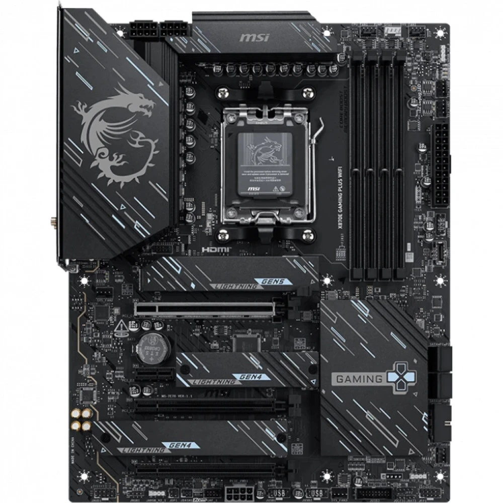 Материнская плата MSI X870E GAMING PLUS WIFI ATX, AMD AM5