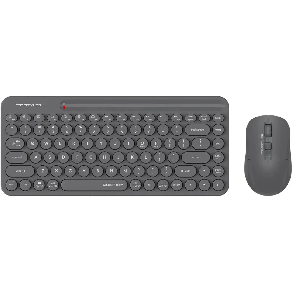 Клавиатура + мышь A4Tech Клавиатура+мышь беспроводная A4tech Fstyler FG3200 Air 2 Grey
