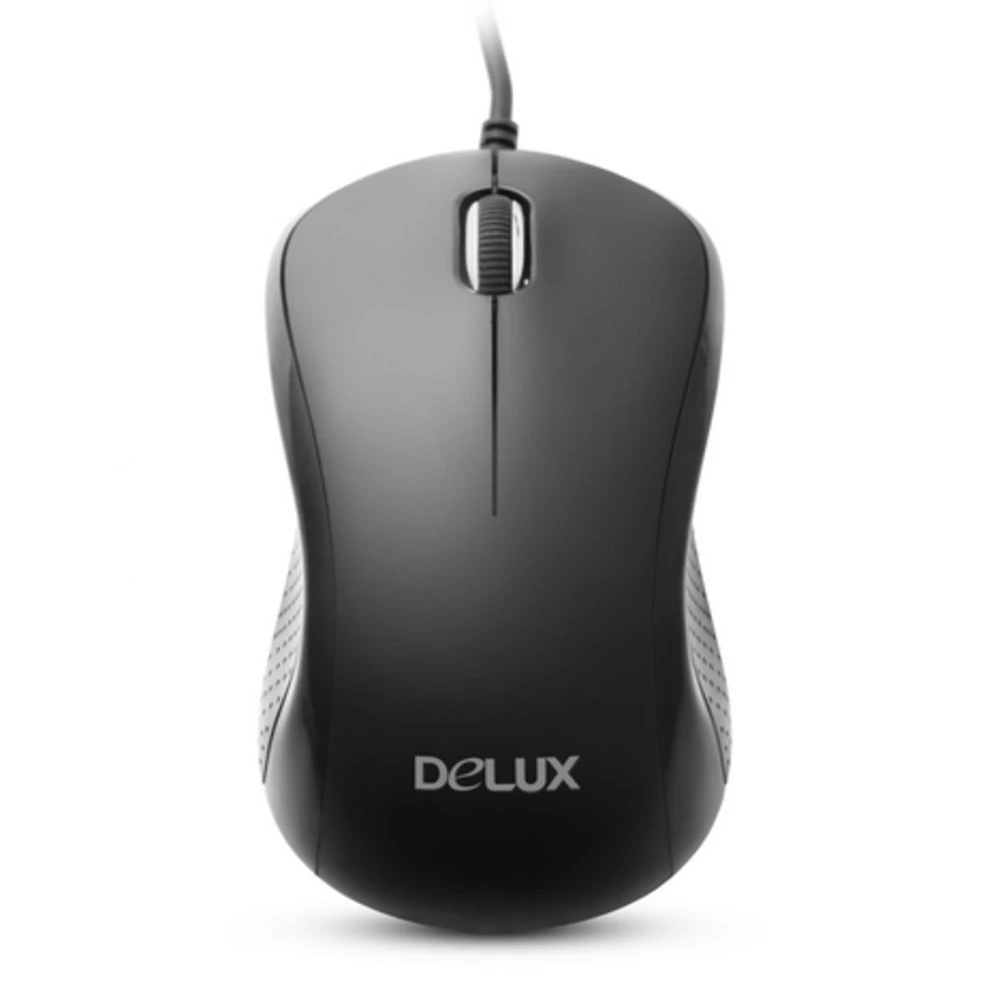Мышь Deluxe DLM-391OUB Бюджетные, Проводная