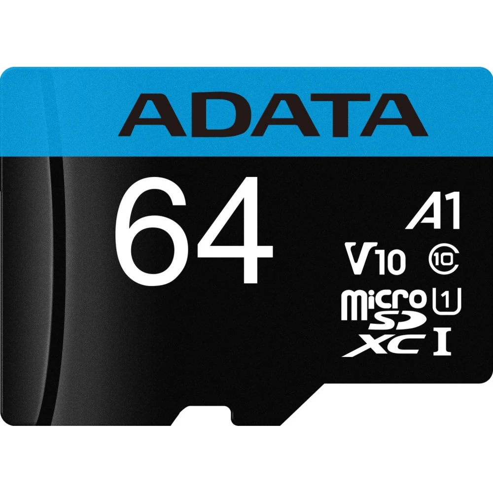 Флеш (Flash) карты ADATA Premier AUSDX64GUICL AUSDX64GUICL10A1-RA1 64 ГБ