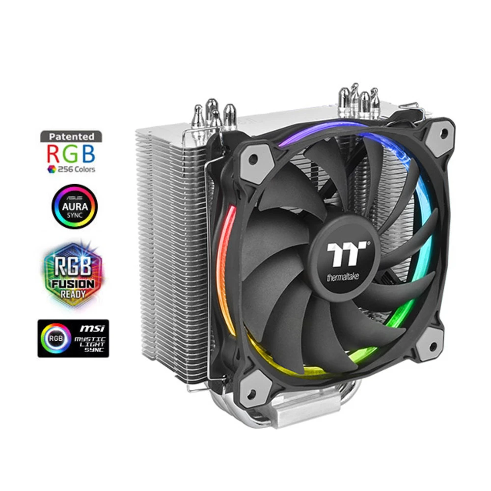 Система охлаждения Thermaltake Riing Silent 12 RGB Sync CL-P052-AL12SW-A Для процессора