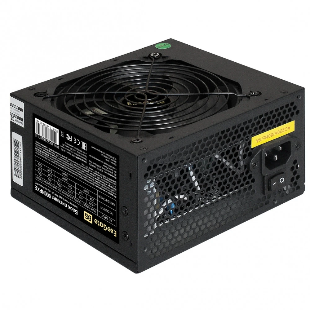 Блок питания ExeGate 500NPXE EX221638RUS-S 500 Вт
