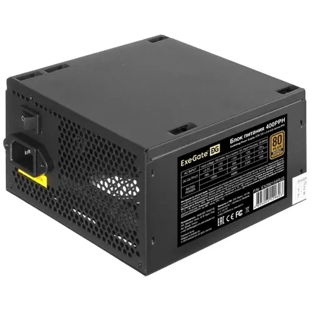 Блок питания ExeGate 80 PLUS Bronze 400PPH OEM EX292159RUS-OEM-S 400 Вт