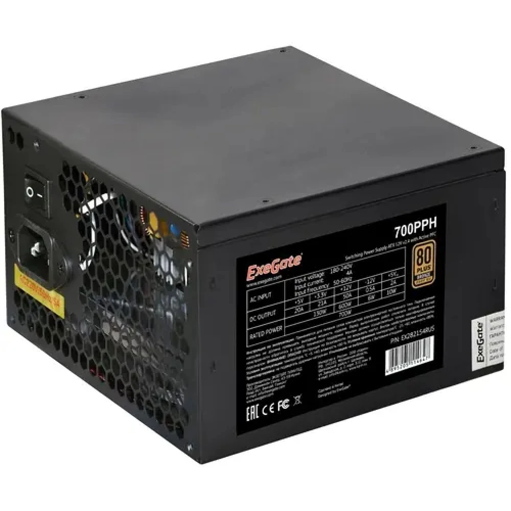Блок питания ExeGate 700PPH OEM EX282154RUS-OEM 700 Вт