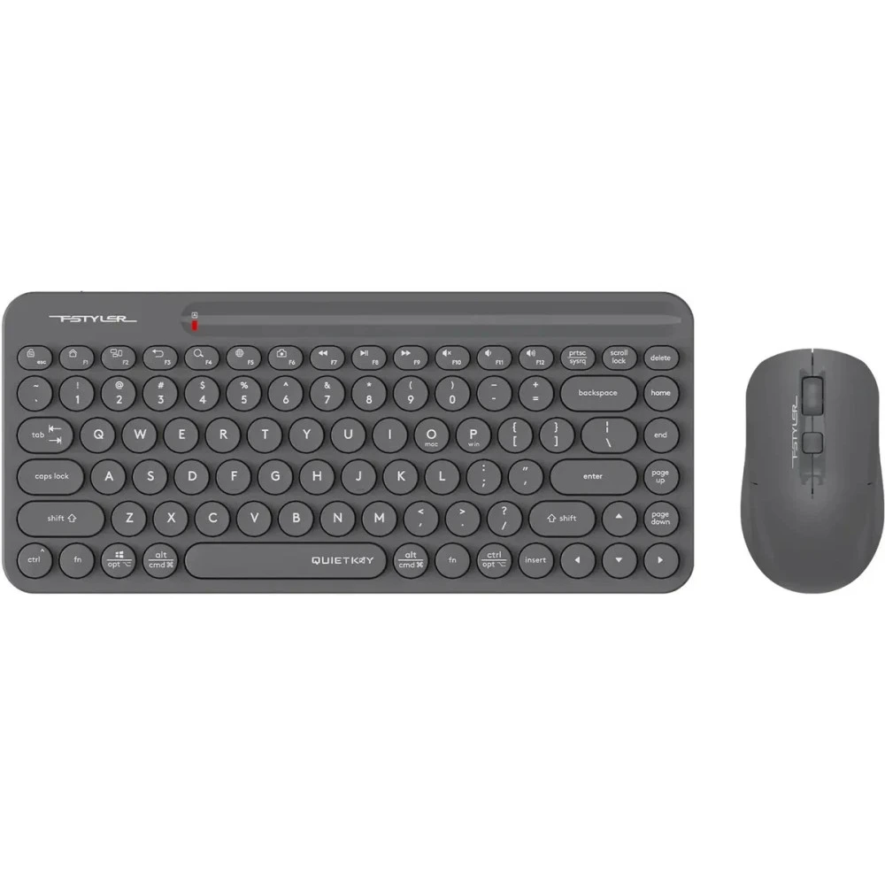 Клавиатура + мышь A4Tech Fstyler FG3200 Air2 Grey FG3200 AIR2 GREY