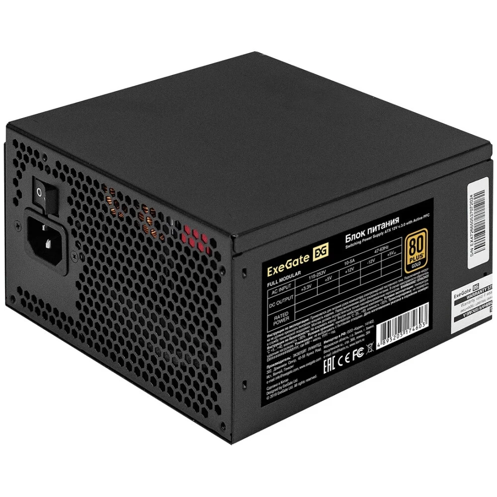 Блок питания ExeGate 1000VSP EX297234RUS 1000 Вт