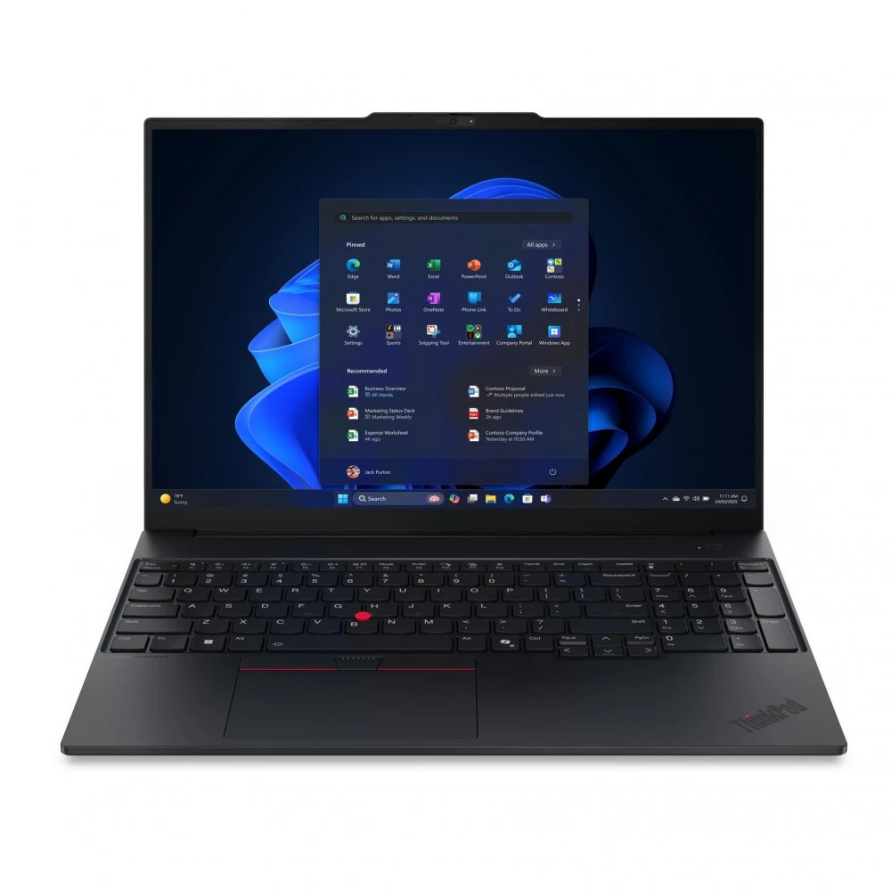 Ноутбук Lenovo ThinkPad E16 Gen 3 22AY005JFW 16 ", WUXGA 1920x1200 (16:10), Intel, Core Ultra 5, 16 Гб, 512 ГБ, Intel Arc Graphics 130V