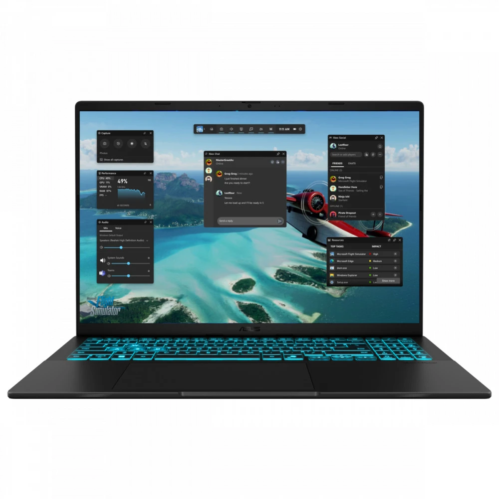 Ноутбук Asus V16 V3607VP-RP031 90NB16R1-M001M0 16 ", WUXGA 1920x1200 (16:10), Intel, Core 7, 32 Гб, 1 ТБ, nVidia GeForce RTX 5070