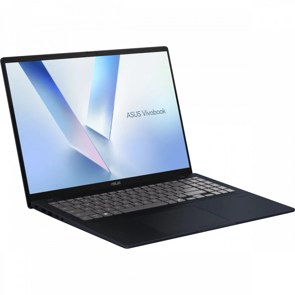Ноутбук Asus M1607KA Vivobook 16 Quiet Blue 90NB15F1-M00CD0 16 ", WUXGA 1920x1200 (16:10), AMD, Ryzen AI 5, 16 Гб, 1 ТБ, AMD Radeon 820M