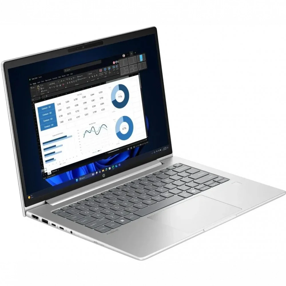 Ноутбук HP ProBook 4 G1i BX7Y0AT 14 ", WUXGA 1920x1200 (16:10), Intel, Core i5, 16 Гб, 512 ГБ, Intel Iris Xe Graphics, Windows 11 Pro