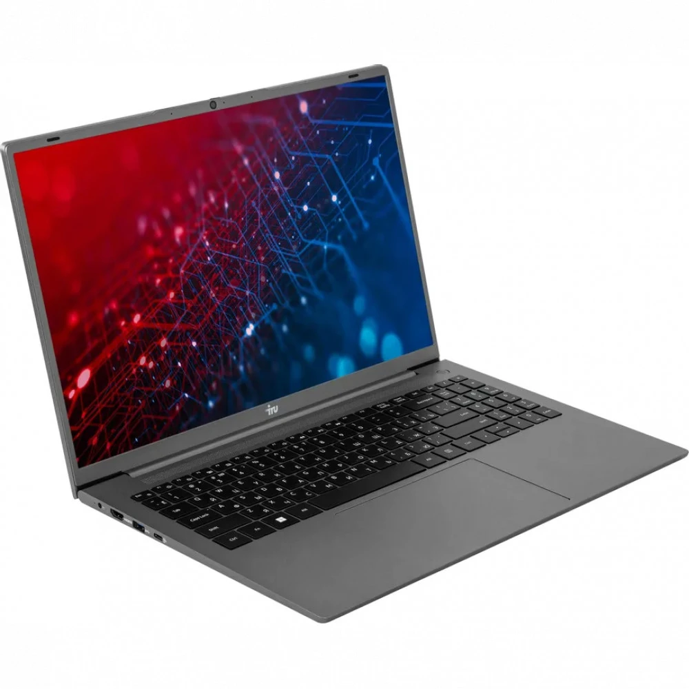 Ноутбук iRU Tactio 16ARB 2110097 16 ", WUXGA 1920x1200 (16:10), AMD, Ryzen 5, 16 Гб, 512 ГБ, Intel UHD Graphics, Windows 11 Pro
